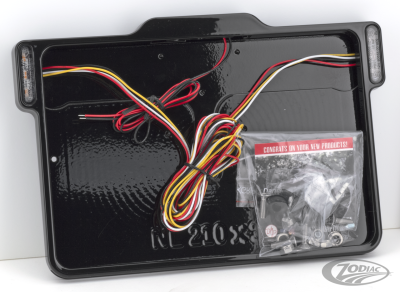 DMP 3-1 License Frame NL Gloss Black