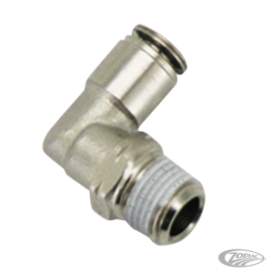 Air line connector threaded,90Degree (DE)