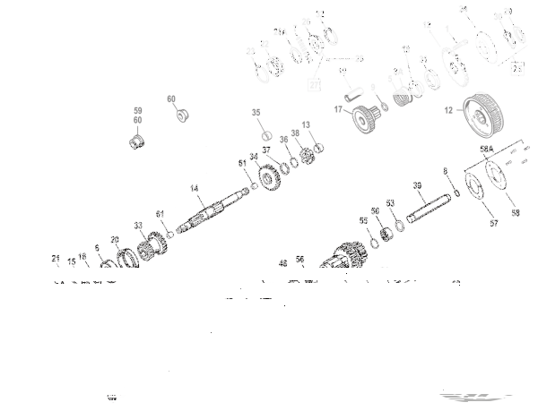 Oil deflector kit BT 37-64 (DE)