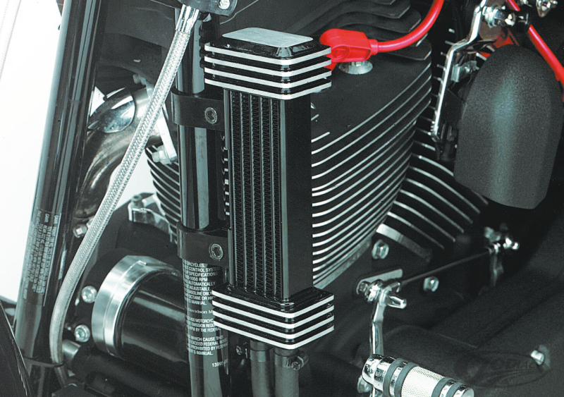 Jagg oilcooler All HD 55-up Black (DE)