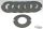 10pck Gasket generator to crankc. FL/XL (DE)