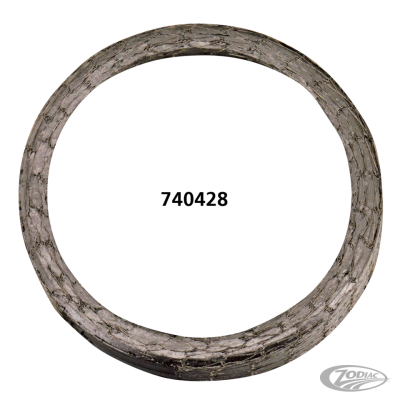 5pck Exhaust gskt 84-17 knitted conical (DE)