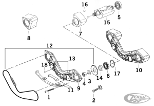 10pck SPACER, .039, BALANCER (DE)