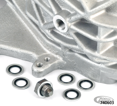 6Pck Bonded washer, Transm. drain plug