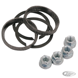 Exhaust Mount Kit, Graphite wired (DE)