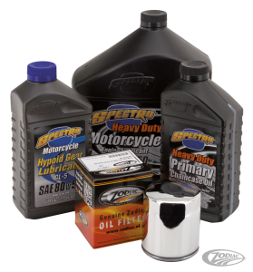 Twin Cam total oil service kit Chrome (DE)