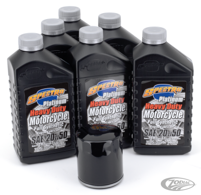 Twin Cam VSyn total oil service kit Blck (DE)