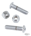 FOOT PEG BOLT KIT, CHROME