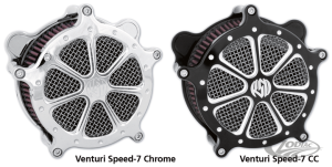 SPEED 7 AIR CLEANER CHROME XL91-UP (DE)