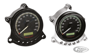 RSD GAUGE & HDLIGHT RE-LOC XL08-UP BLACK (DE)