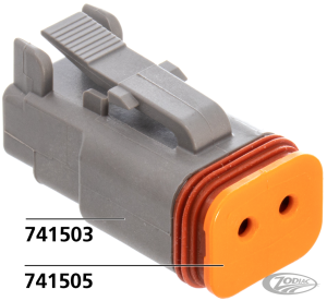 Wedge for 2 pole socket housing (DE)