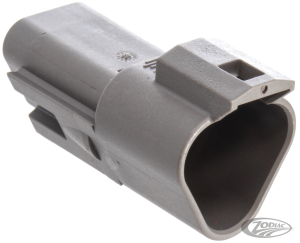 3 Pole grey pin housing (DE)