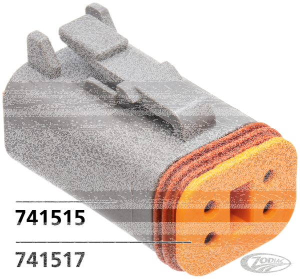 Wedge for 4 pole socket housing (DE)