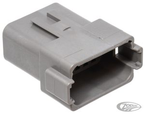 12 Pole grey pin housing (DE)