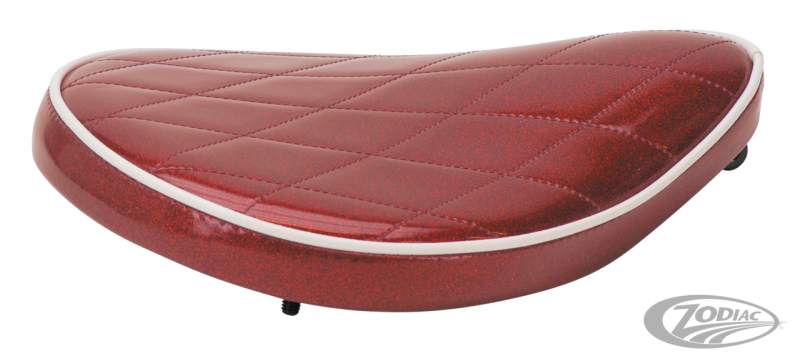 Solo seat small uni mount Red metalflake (DE)