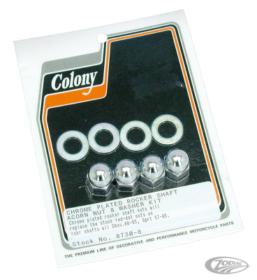 Rockerarm shaft end nut kit (DE)