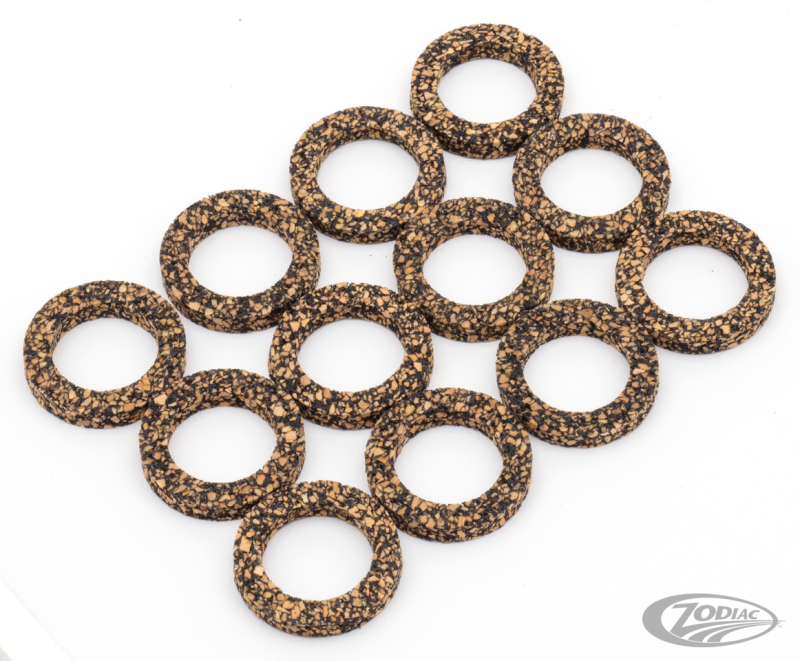 Pushrod Cover rubberized cork seal kit (DE)