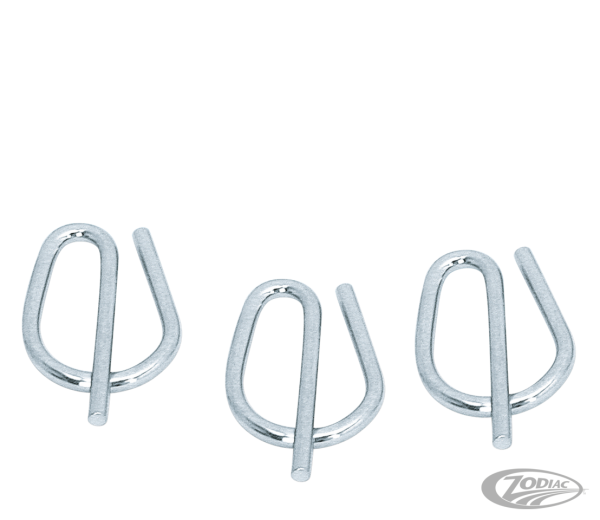 5pck Colony chrome rear axle spring clip (DE)
