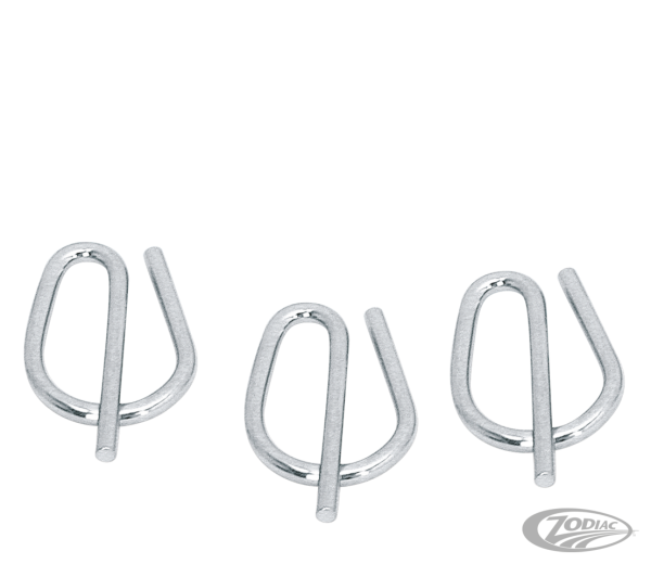 5pck Colony chrome rear axle spring clip (DE)