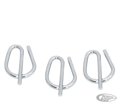 5pck Colony chrome rear axle spring clip (DE)