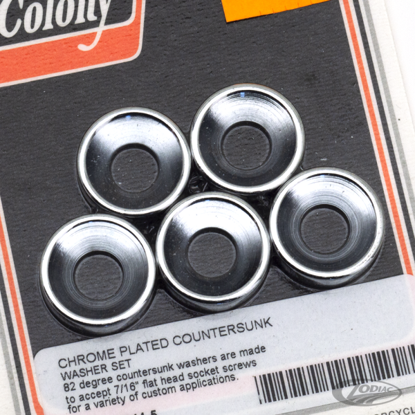 Companion Countersunk Chr washer 7/16",5 (DE)