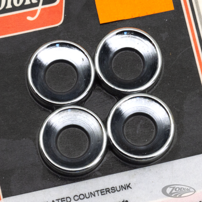 Companion Countersunk Chr washer 1/2", 4 (DE)