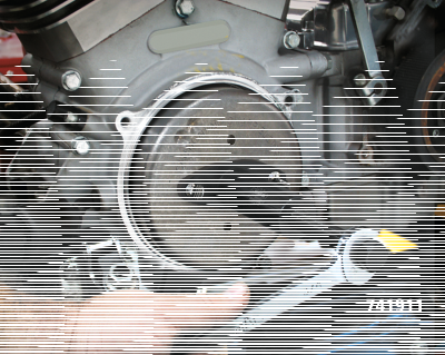 Alternator rotor removal & install. tool (DE)