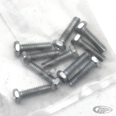 10pck hex bolt No. 10-24x3/4" UNC zinc (DE)