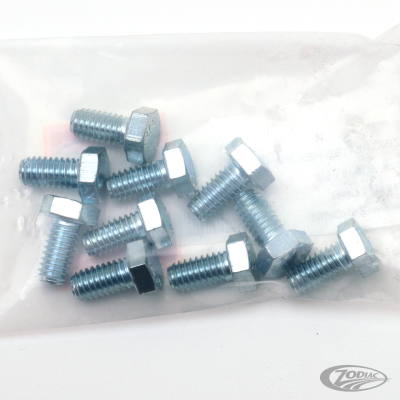 10pck hex bolt 5/16-18x5/8" UNC zinc (DE)