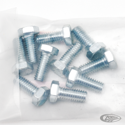 10pck hex bolt 5/16-18x3/4" UNC zinc (DE)