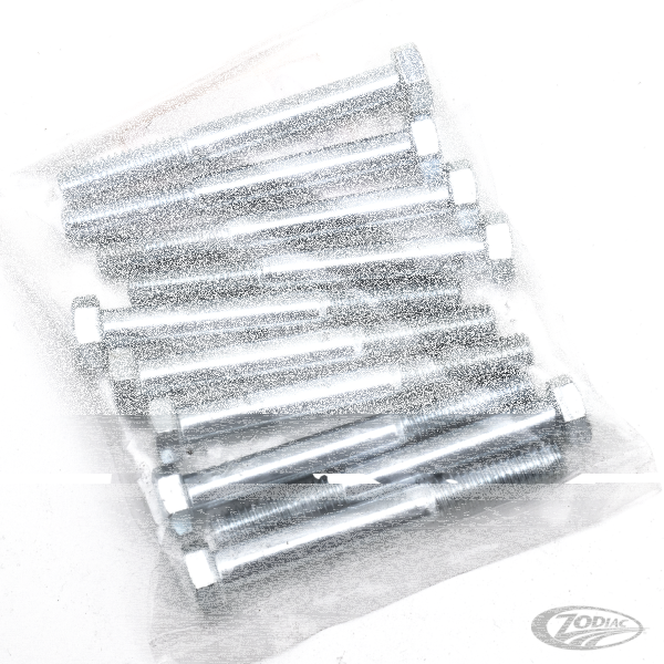 10pck hex bolt 5/16-18x2-3/4" UNC zinc (DE)