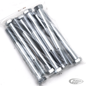 10pck hex bolt 5/16-18x3-1/2" UNC zinc