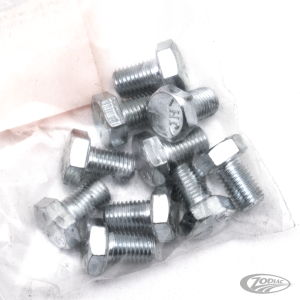 10pck hex bolt 5/16-24x1/2" UNF zinc