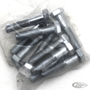 GZP 10pck hex bolt 5/16-24x1-1/2" zinc