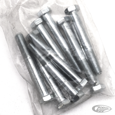 10pck hex bolt 5/16-24x2-1/2" UNF zinc (DE)