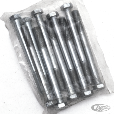 10pck hex bolt 5/16-24x3-1/2" UNF zinc (DE)