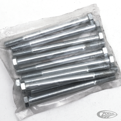 10pck hex bolt 5/16-24x4" UNF zinc (DE)
