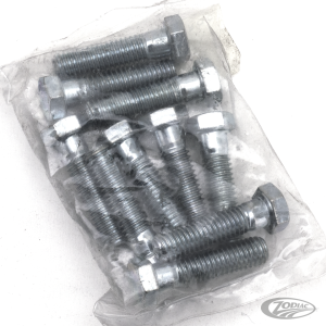 GZP 10pck hex bolt 3/8-16x1-1/2" zinc