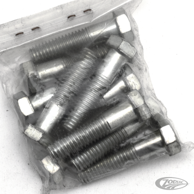 10pck hex bolt 3/8-16x1-5/8" UNC zinc (DE)