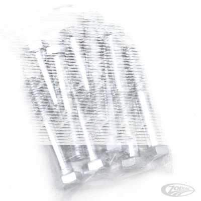 10pck hex bolt 3/8-16x2-1/2" UNC zinc (DE)