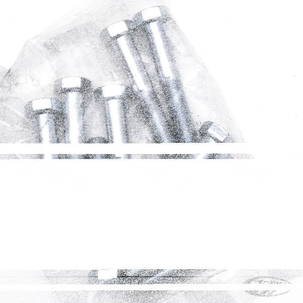 10pck hex bolt 3/8-24x2-1/4" UNF zinc (DE)