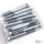 10pck hex bolt 3/8-24x3-1/4" UNF zinc