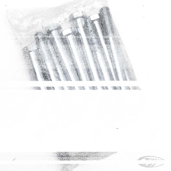 10pck hex bolt 3/8-24x4" UNF zinc (DE)