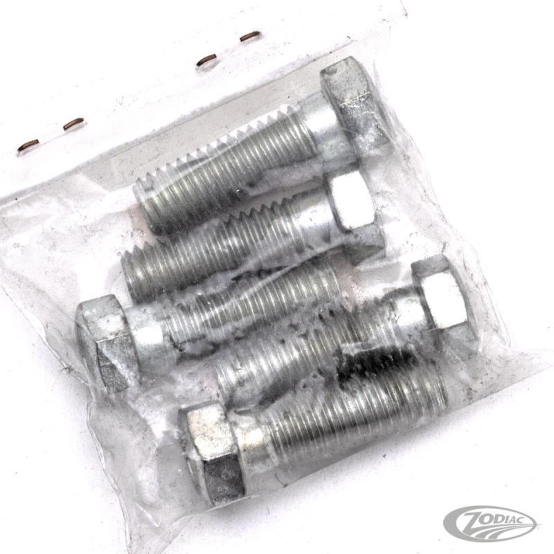5pck hex bolt 7/16-14x1-3/8" UNC zinc (DE)
