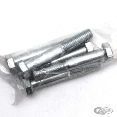 5pck hex bolt 1/2-13x3.125" UNC zinc (DE)