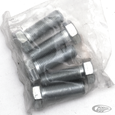 5pck hex bolt 1/2-20x1.5" UNF zinc (DE)