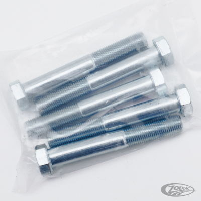 5pck hex bolt 1/2"-20x3.5" UNF zinc (DE)