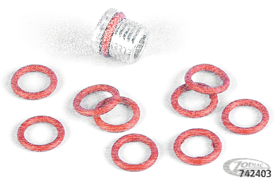 10pck Viton O-ring Magnetic Drain Plug (DE)