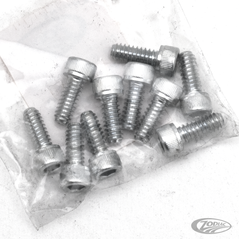 10pck allen bolt No. 10-24x1/2" UNC zinc (DE)