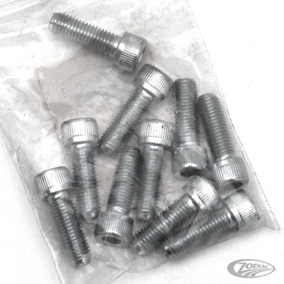 10pck allen bolt 1/4-28x3/4" UNF zinc (DE)
